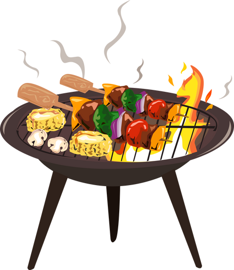 Grilling Barbeque Illustration